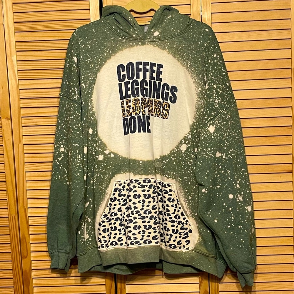 Coffee, leggings, leopard!